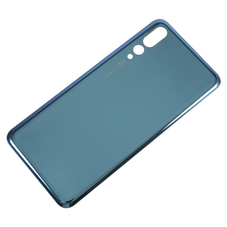 Battery Housing Cover Replace Part with Adhesive Sticker for Huawei P20 Pro - Blue