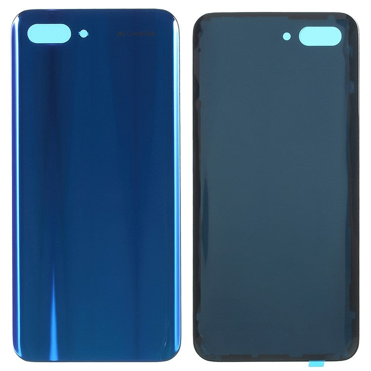 OEM Battery Housing Cover Replace Part with Adhesive Sticker for Huawei Honor 10 - Blue