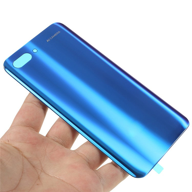 OEM Battery Housing Cover Replace Part with Adhesive Sticker for Huawei Honor 10 - Blue