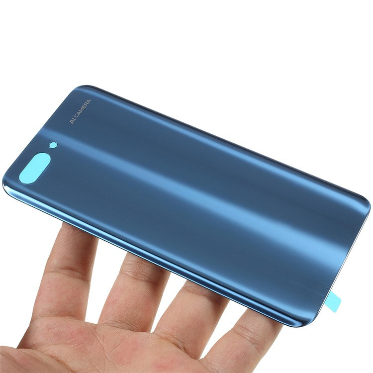 OEM Battery Housing Cover Spare Part with Adhesive Sticker for Huawei Honor 10 - Grey