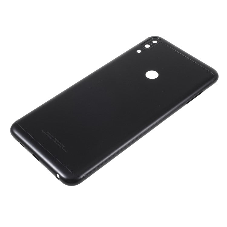 OEM Battery Housing Door Cover with Camera Glass Lens Cover for Asus Zenfone Max Pro (M1) ZB601KL - Black