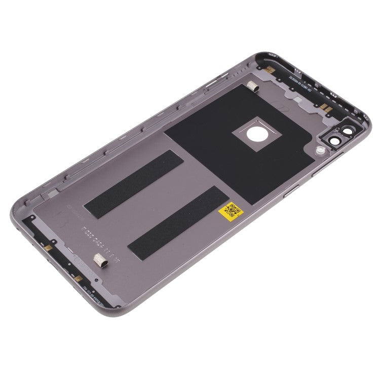 OEM Battery Housing Door Cover with Camera Glass Lens Case for Asus Zenfone Max Pro (M1) ZB601KL - Grey