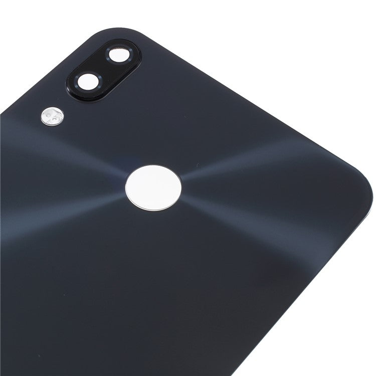 OEM Battery Housing Repair Part with Camera Glass Lens Cover for Asus Zenfone 5 ZE620KL - Black
