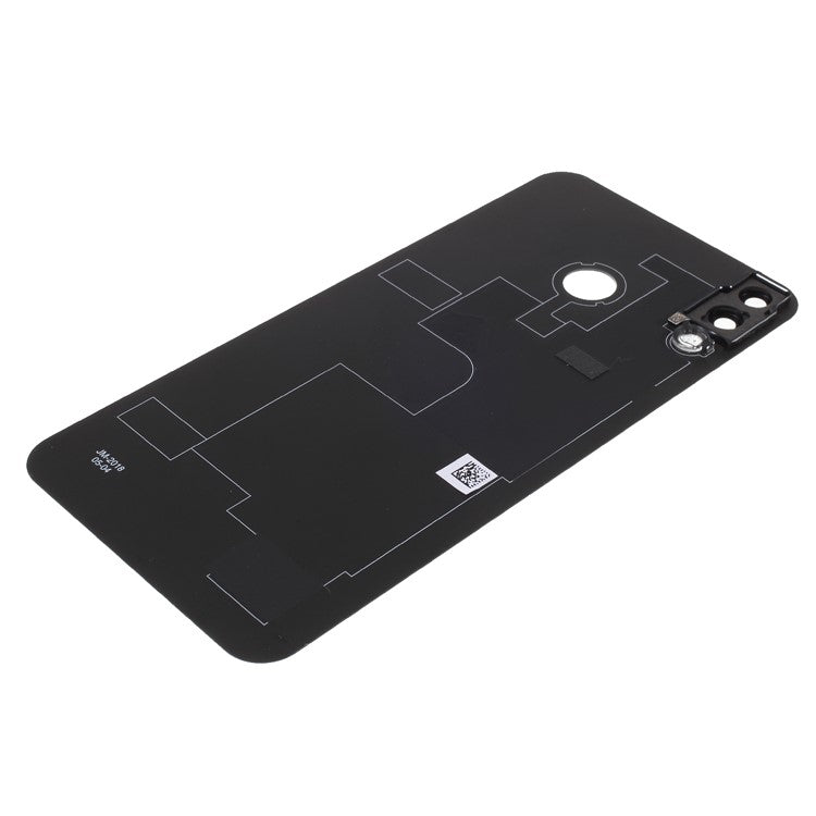 OEM Battery Housing Repair Part with Camera Glass Lens Cover for Asus Zenfone 5 ZE620KL - Black