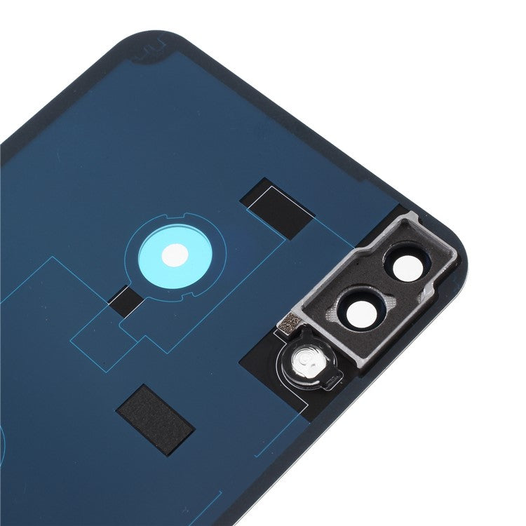 OEM Battery Housing Part with Camera Glass Lens Cover for Asus Zenfone 5 ZE620KL - Silver