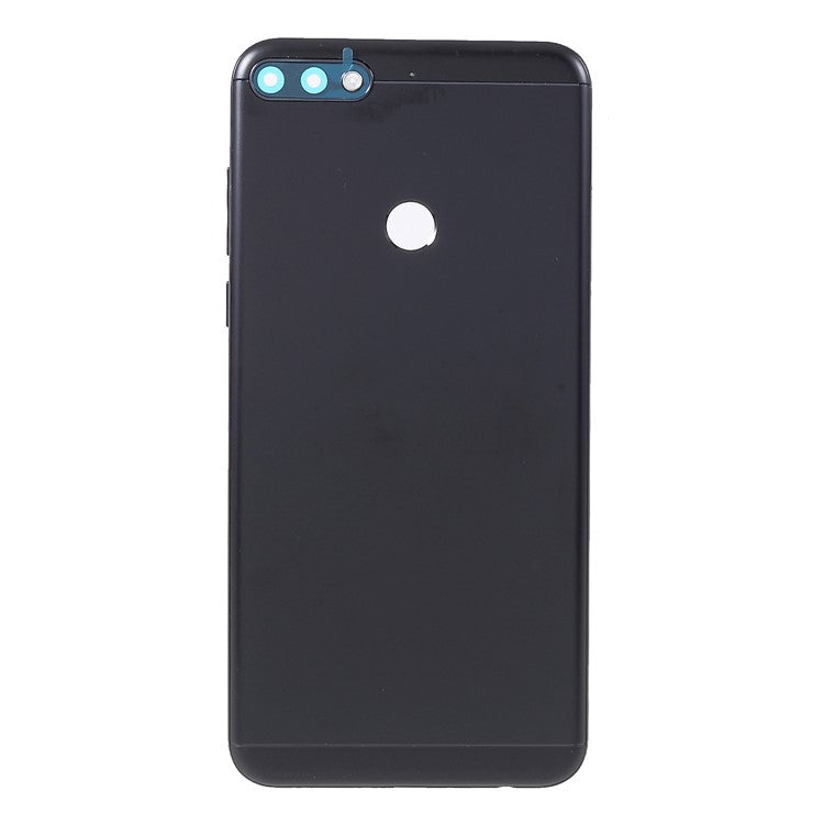 OEM Battery Housing Door Cover with Rear Camera Glass Lens for Huawei Honor 7C - Black