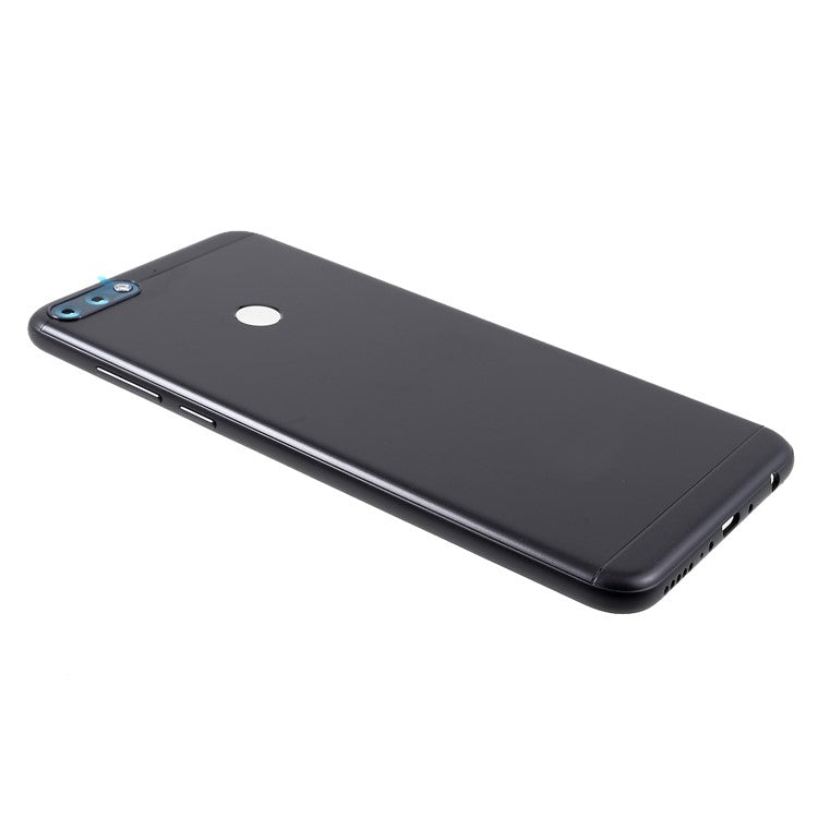 OEM Battery Housing Door Cover with Rear Camera Glass Lens for Huawei Honor 7C - Black