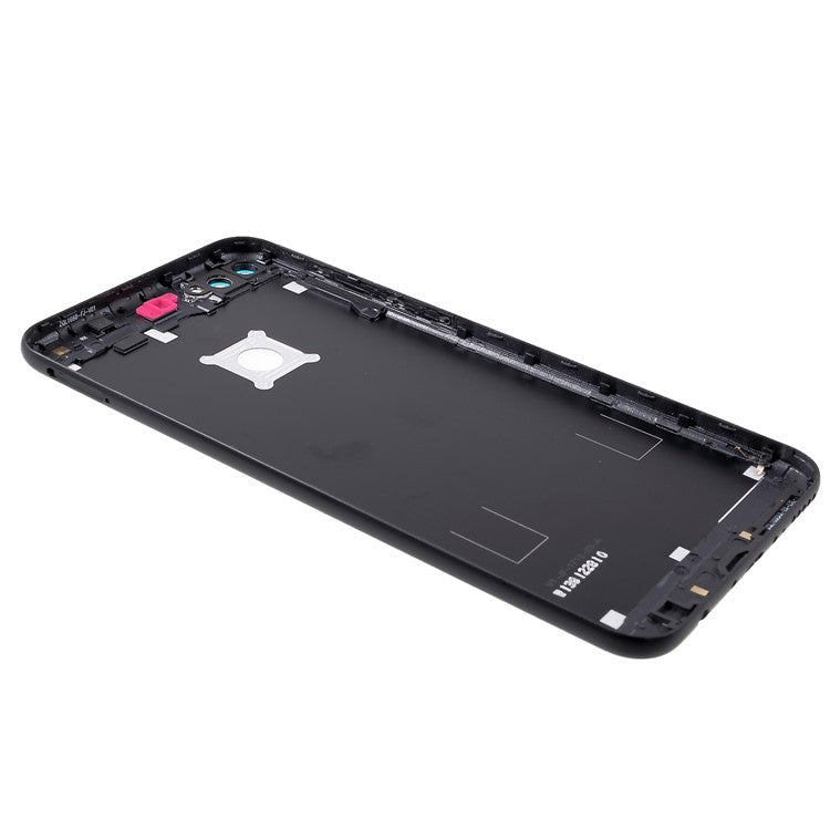 OEM Battery Housing Door Cover with Rear Camera Glass Lens for Huawei Honor 7C - Black