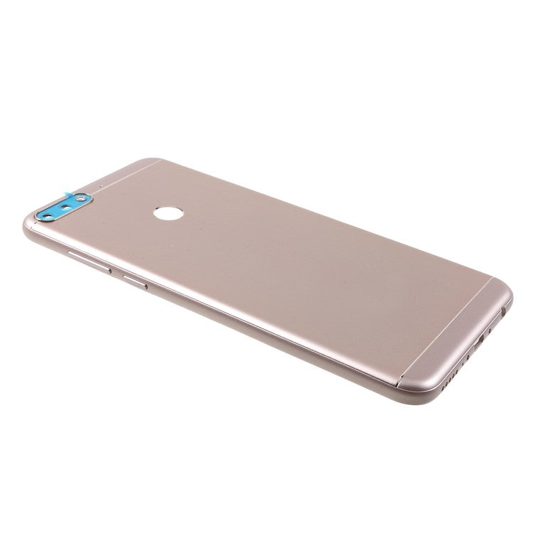 OEM Battery Housing Door Cover Part with Rear Camera Glass Lens for Huawei Honor 7C - Gold