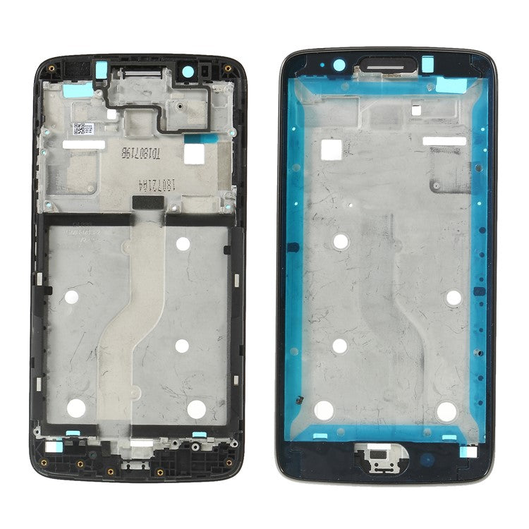 For Motorola Moto G5 OEM Middle Plate Frame Parts with Earpiece Mesh - Black