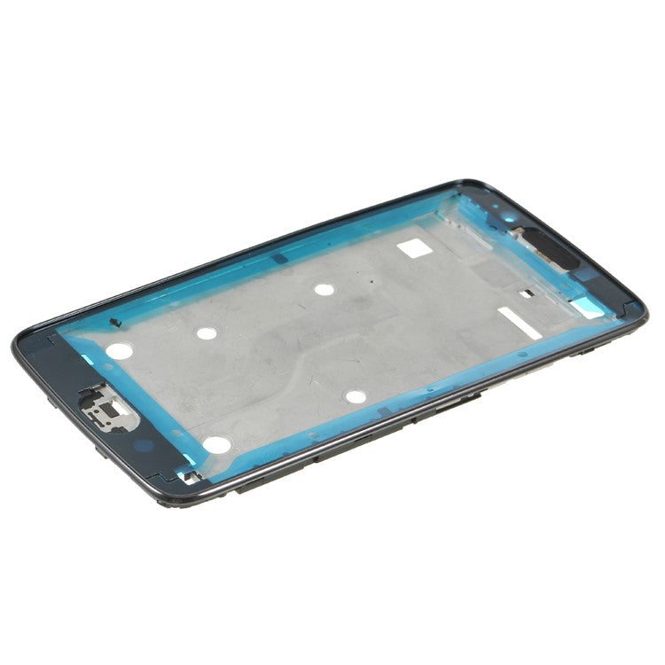 For Motorola Moto G5 OEM Middle Plate Frame Parts with Earpiece Mesh - Black