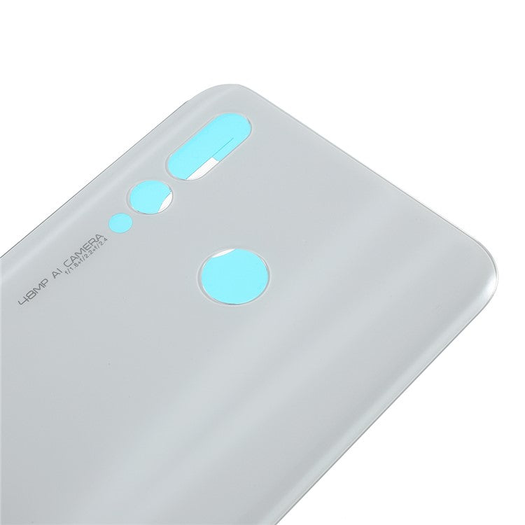 OEM Replacement Battery Housing Cover with Adhesive Sticker for Huawei nova 4 - White