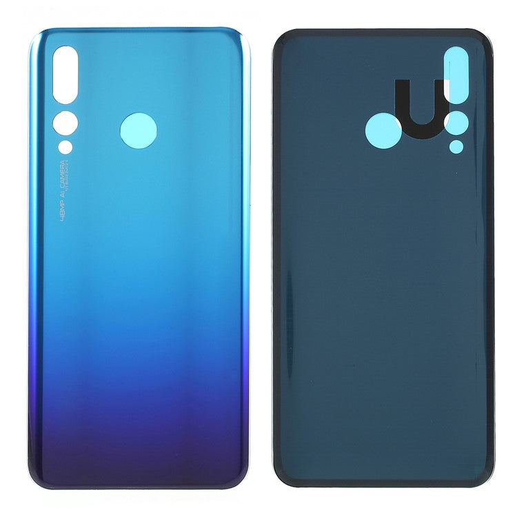 OEM Replacement Battery Housing Cover with Adhesive Sticker for Huawei nova 4 - Baby Blue