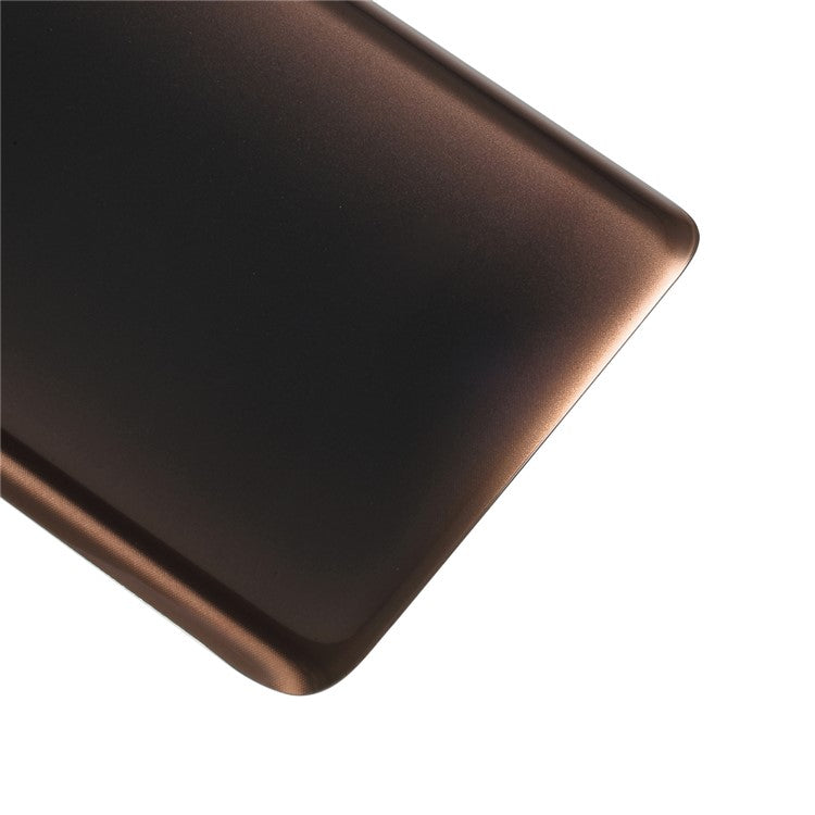 For Motorola One Vision XT1970-1 OEM Back Battery Housing Cover Part with Adhesive Sticker - Coffee