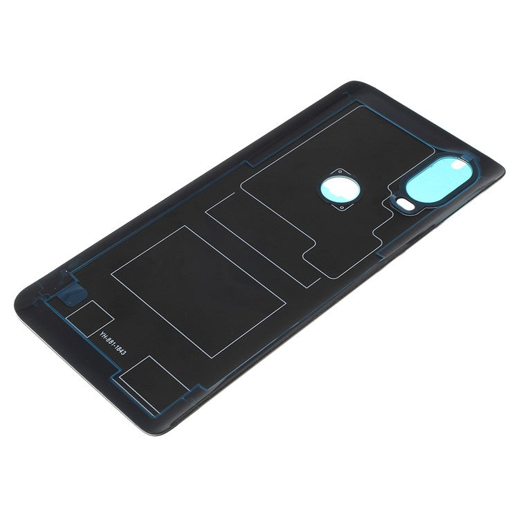 For Motorola One Vision XT1970-1 OEM Back Battery Housing Cover Part with Adhesive Sticker - Coffee