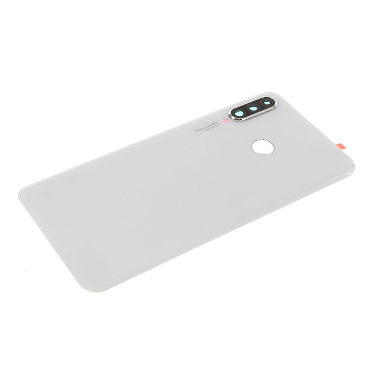 OEM Battery Housing with 24MP Camera Lens Cover for Huawei P30 Lite / nova 4e / P30 Lite New Edition - White