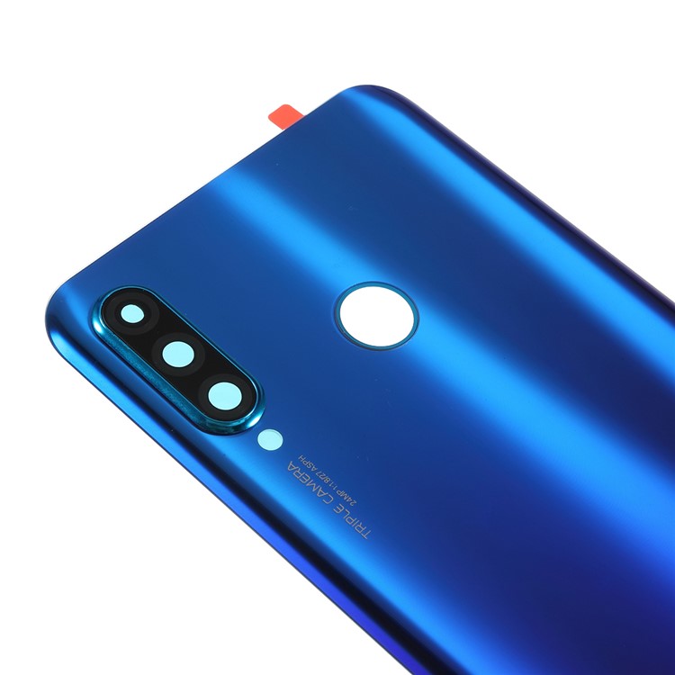 OEM Battery Housing with 24MP Camera Lens Cover for Huawei P30 Lite / nova 4e / P30 Lite New Edition - Blue