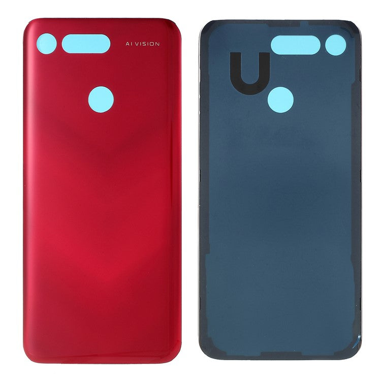 OEM Battery Housing Back Cover with Adhesive Sticker for Huawei Honor View 20/V20 - Red