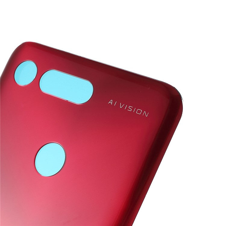 OEM Battery Housing Back Cover with Adhesive Sticker for Huawei Honor View 20/V20 - Red