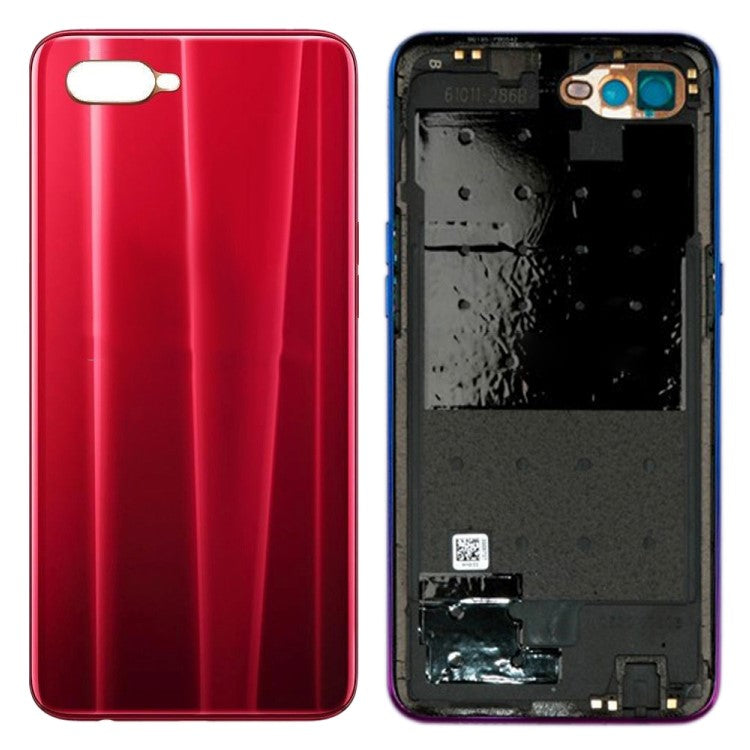 OEM Battery Door Housing Back Cover Repair Part for OPPO K1 - Red
