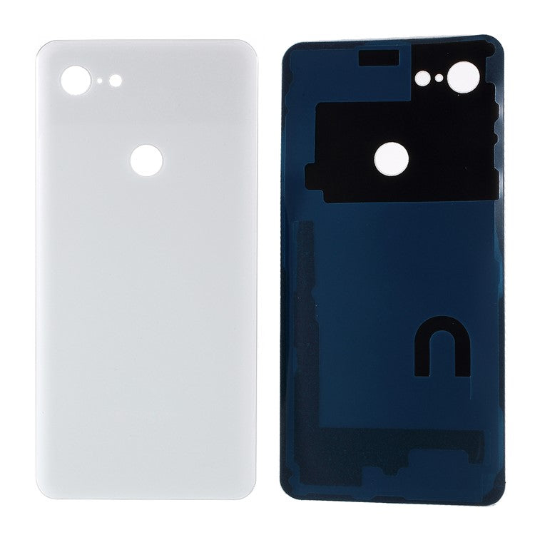 OEM Battery Housing Cover Replace Part with Adhesive Sticker for Google Pixel 3 XL - White