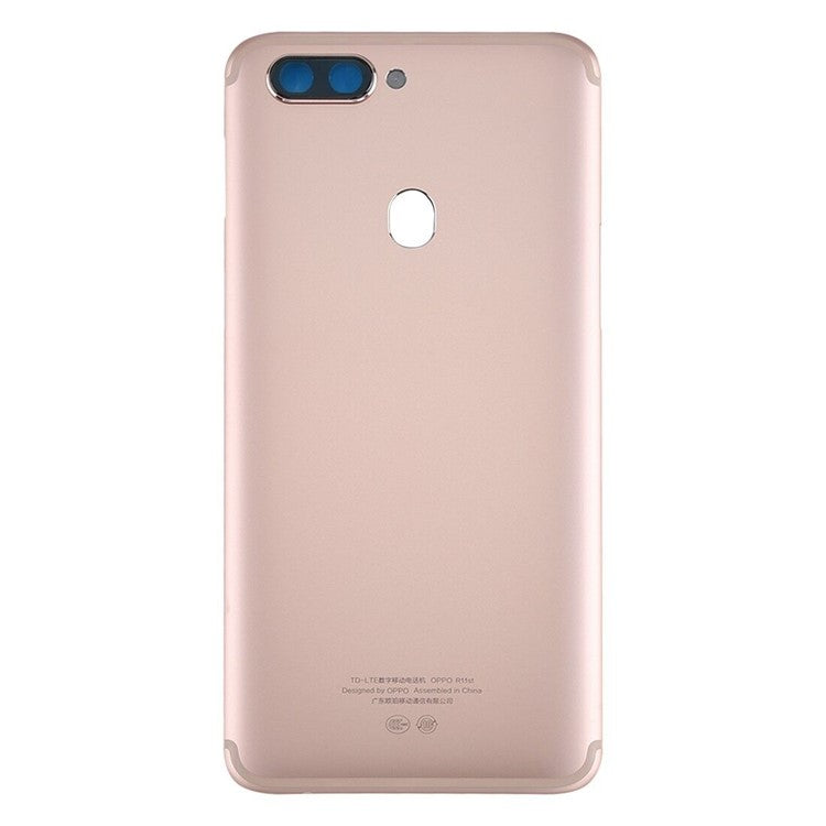 For Oppo R11s Battery Door Cover Replacement Part (OEM) - Rose Gold