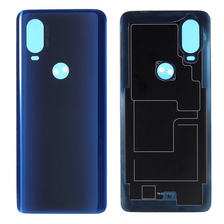 OEM Battery Housing Door Cover for Motorola One Vision - Blue