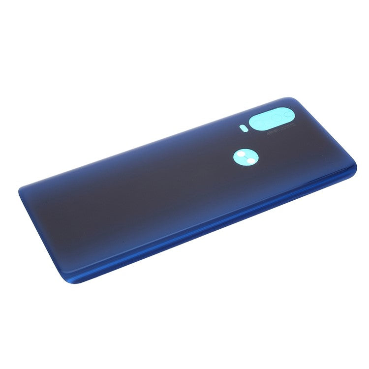 OEM Battery Housing Door Cover for Motorola One Vision - Blue