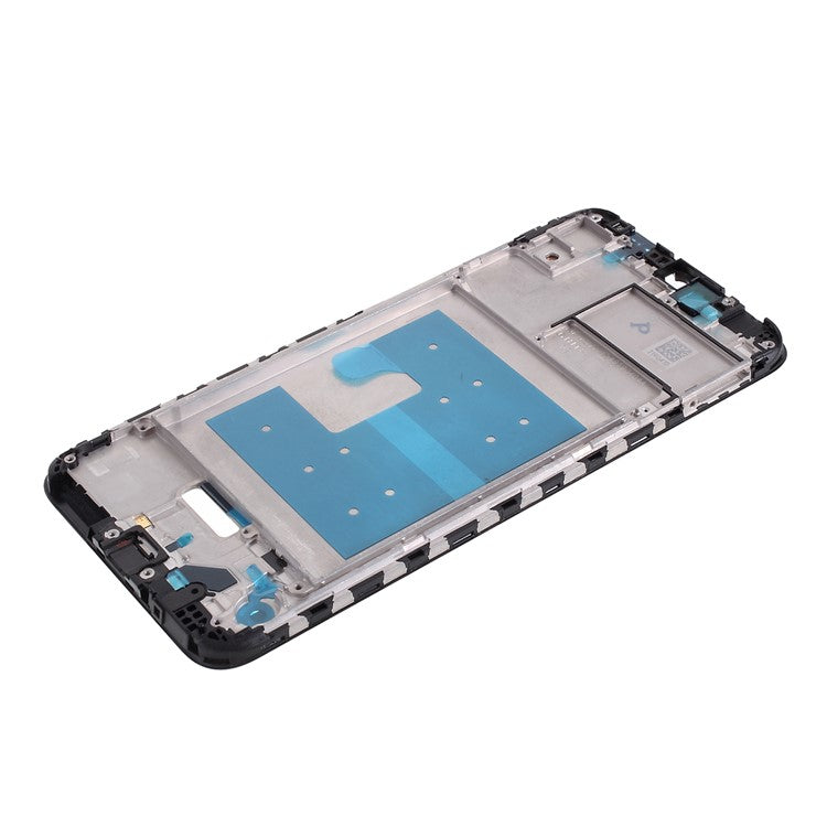 OEM Middle Plate Frame for Huawei Y6 (2019, with Fingerprint Sensor) - Black