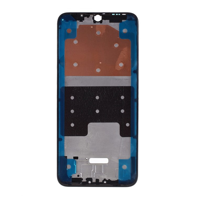 OEM Middle Plate Frame for Huawei Y6 (2019, with Fingerprint Sensor) - Black