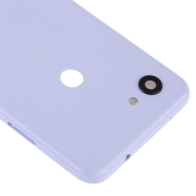 For Google Pixel 3a G020A / G020E / G020B OEM Rear Battery Housing Cover Replacement Part - Purple