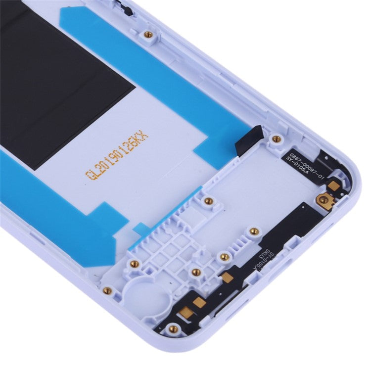 For Google Pixel 3a G020A / G020E / G020B OEM Rear Battery Housing Cover Replacement Part - Purple