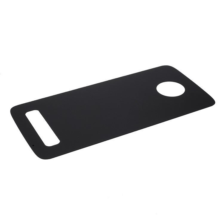 OEM Back Battery Housing Door Cover Part with Adhesive Sticker for Motorola Moto Z3 - Black