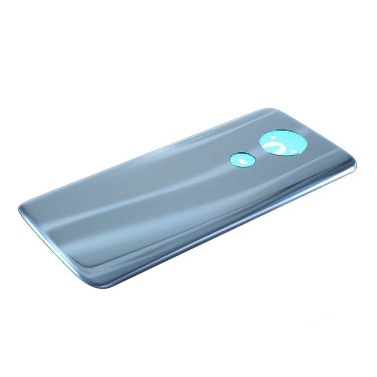 OEM Battery Door Housing Cover with Adhesive Sticker (without Logo) for Motorola Moto E5 Plus - Blue
