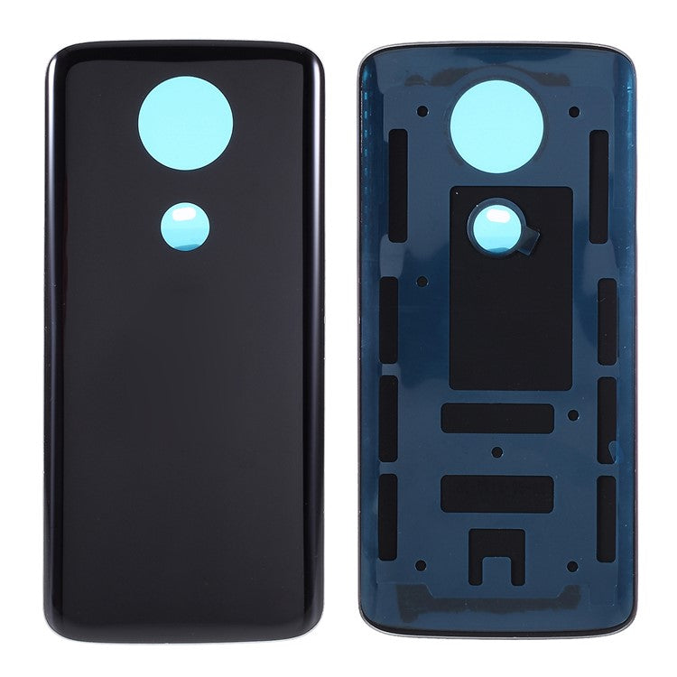 OEM Battery Door Housing Cover with Adhesive Sticker (without Logo) for Motorola Moto E5 Plus - Black