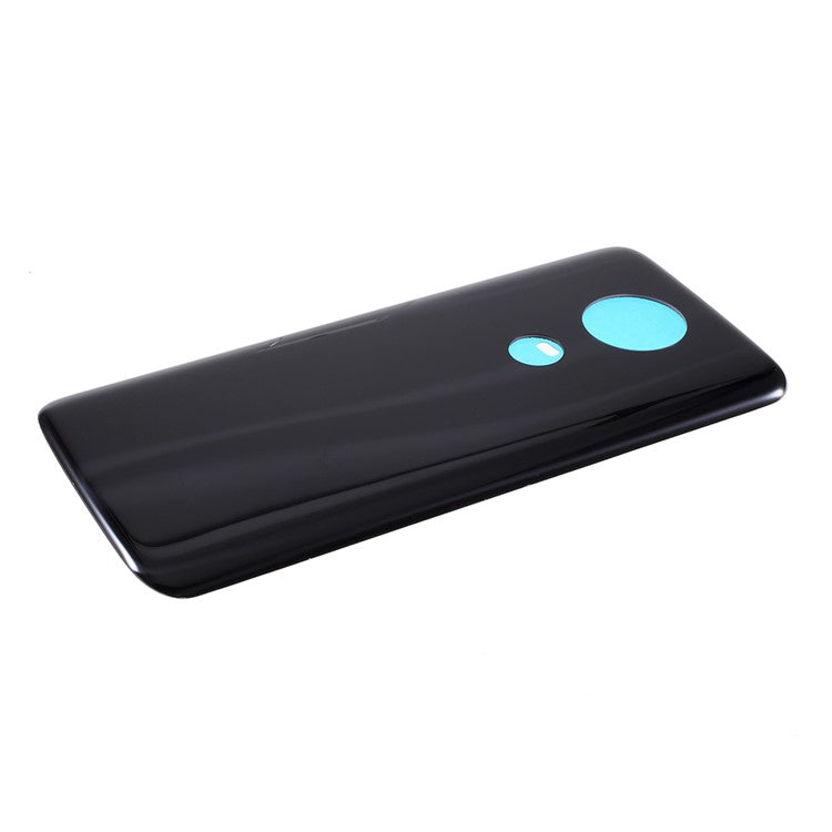 OEM Battery Door Housing Cover with Adhesive Sticker (without Logo) for Motorola Moto E5 Plus - Black