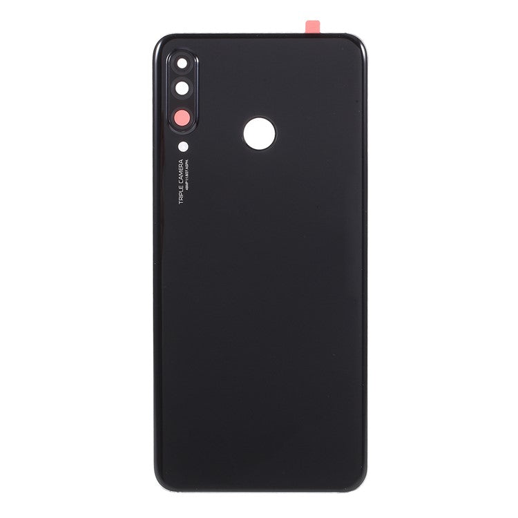 OEM Back Door Housing Replacement Part with 48MP Camera Lens Cover for Huawei P30 Lite - Black