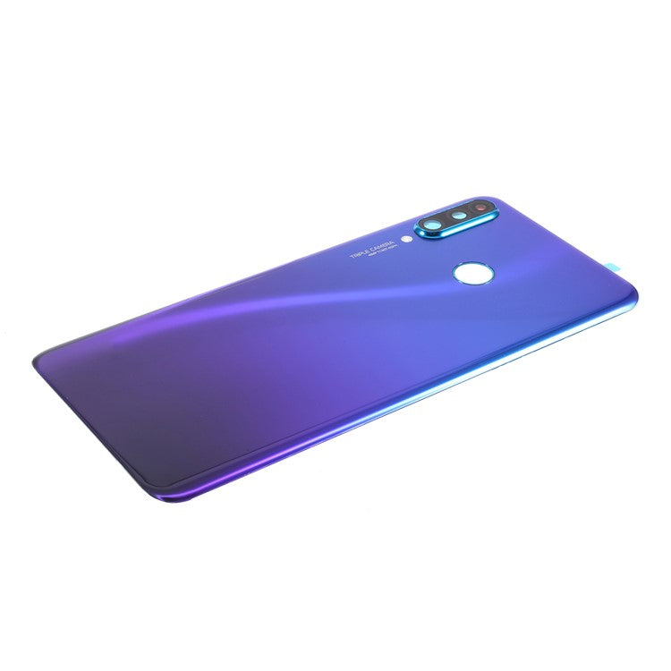 OEM Back Door Housing Replacement Part with 48MP Camera Lens Cover for Huawei P30 Lite - Blue