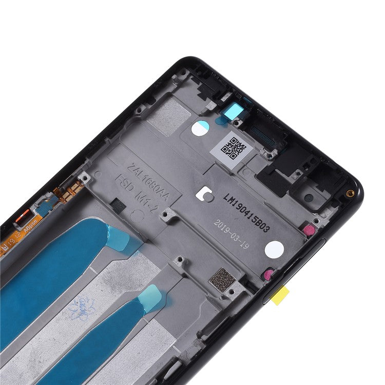 OEM Middle Plate Frame Repair Part for Sony Xperia L3 - Black