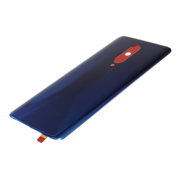 OEM Glass Battery Housing Cover with Adhesive Sticker for OnePlus 7 Pro - Blue