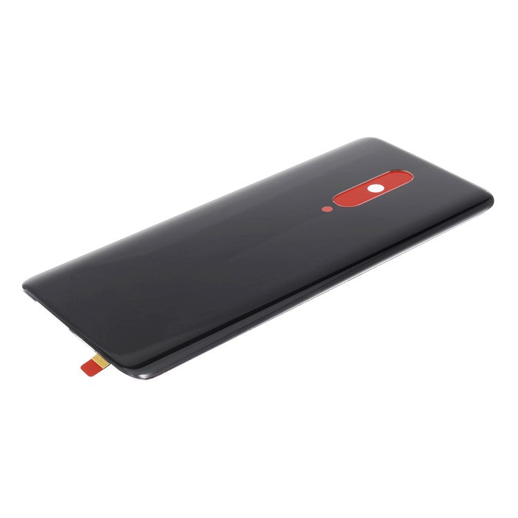 OEM Glass Battery Housing Cover with Adhesive Sticker for OnePlus 7 Pro - Black