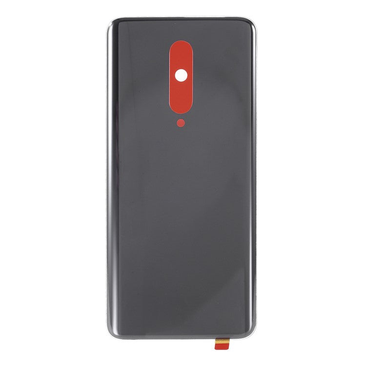 OEM Glass Battery Housing Cover with Adhesive Sticker for OnePlus 7 Pro - Black