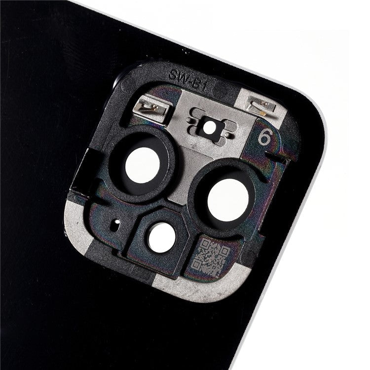 OEM Battery Housing + Camera Lens Cover + Adhesive Sticker for Google Pixel 4 XL - White