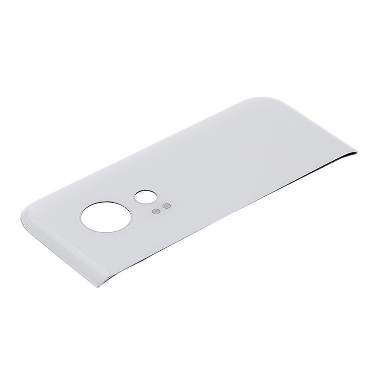 OEM Battery Door Housing with Adhesive Sticker (Upper Part) (without Logo) for Google Pixel 2 XL - White