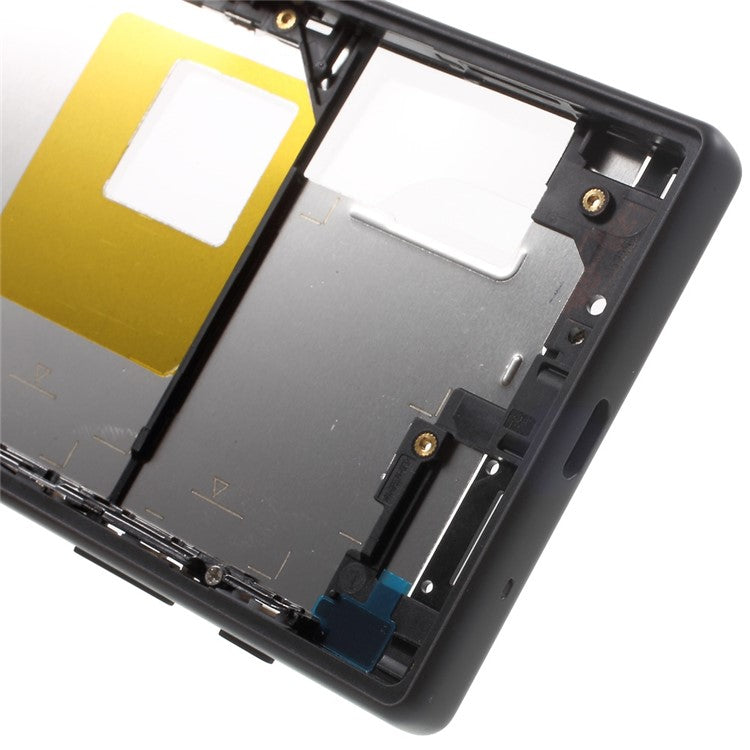OEM Middle Plate Frame Replacement Parts for Sony Xperia Z5 Compact - Black