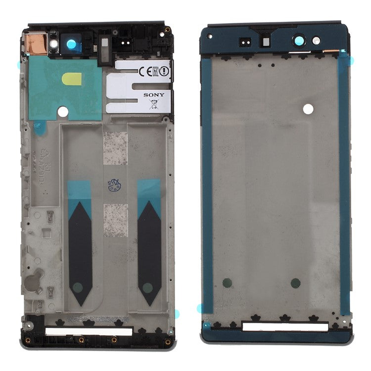 For Sony Xperia XA Ultra OEM Middle Plate Frame Replace Part - Black