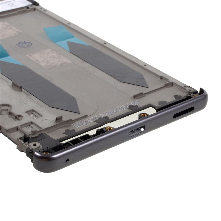 For Sony Xperia XA Ultra OEM Middle Plate Frame Replace Part - Black