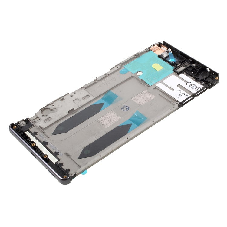 For Sony Xperia XA Ultra OEM Middle Plate Frame Replace Part - Black