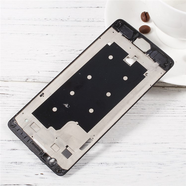 OEM Middle Plate Frame Part for OnePlus 3 - Black