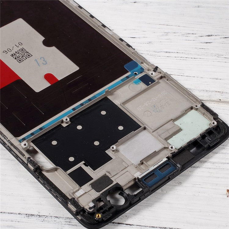 OEM Middle Plate Frame Part for OnePlus 3 - Black